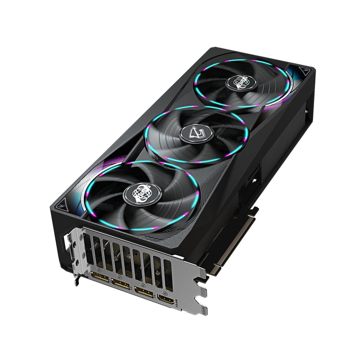 GIGABYTE AORUS GeForce RTX 5070 MASTER 12G Graphics Card - 12GB GDDR7, 192bit, PCI-E 5.0, 2715 MHz Core Clock, 3 x DP 2.1a, 1 x HDMI 2.1b, NVIDIA DLSS 4, GV-N5070AORUS M-12GD