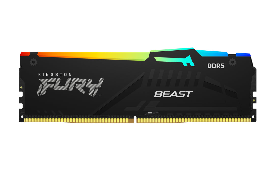 Kingston Technology FURY Beast 64GB 6400MT/s DDR5 CL32 DIMM (Kit of 2) RGB EXPO