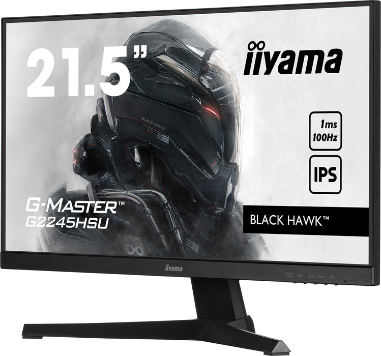 iiyama G-MASTER G2245HSU-B2 LED display 54.6 cm (21.5") 1920 x 1080 pixels Full HD Black