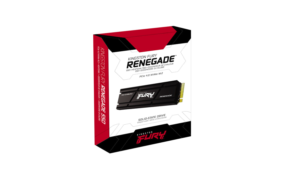 Kingston Technology 1000G RENEGADE PCIe 4.0 NVMe SSD W/ HEATSINK