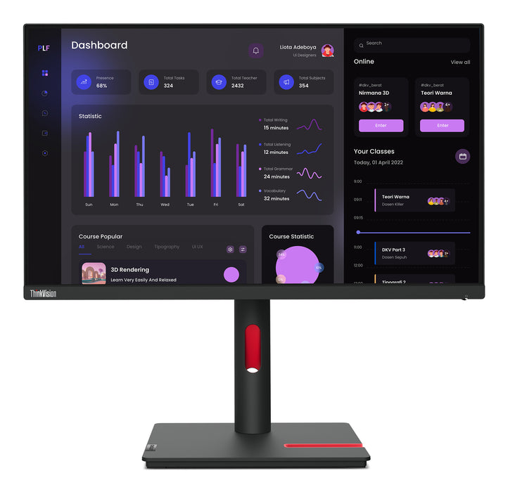 Lenovo ThinkVision T24i-30 computer monitor