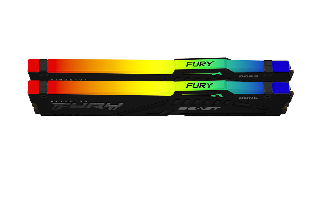 Kingston Technology FURY Beast 64GB 6400MT/s DDR5 CL32 DIMM (Kit of 2) RGB EXPO
