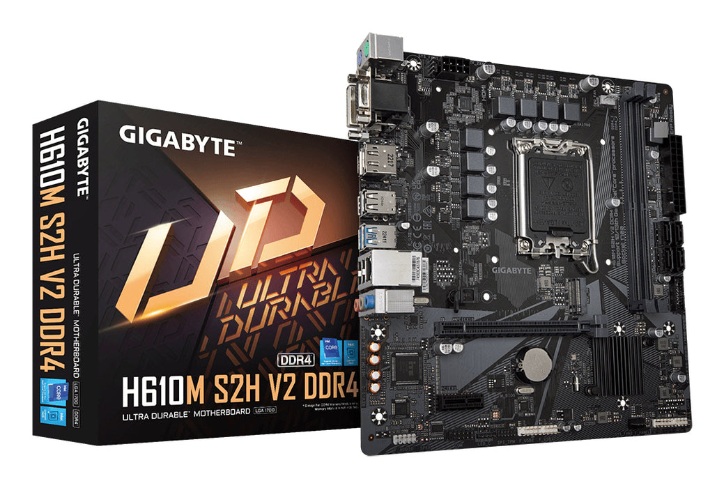 GIGABYTE H610M S2H V2 DDR4 motherboard