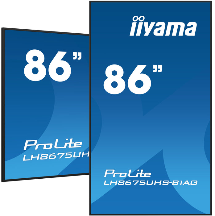 iiyama LH8675UHS-B1AG Signage Display