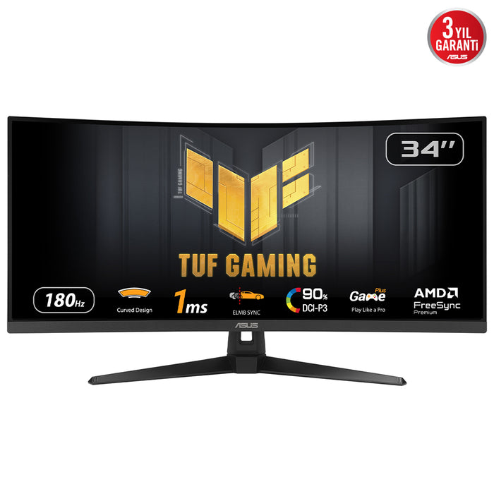 ASUS TUF Gaming VG34VQ3B computer monitor