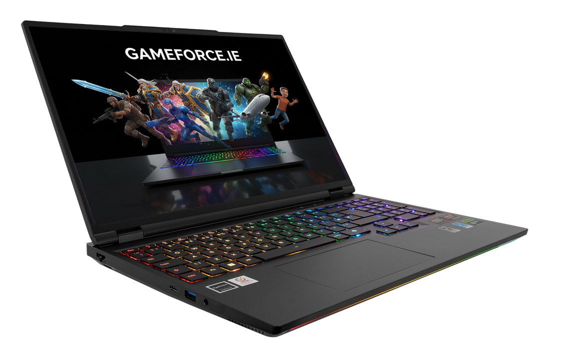 PORTÁTIL PARA JUEGOS GAMEFORCE DE 15,3" CON AMD RYZEN 7 Y NVIDIA GeForce RTX 4050 