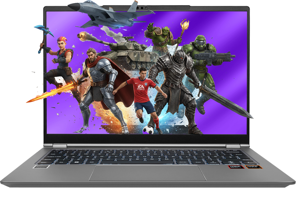 AMD RYZEN AI CUSTOM GAMING LAPTOPS - BEST VALUE - LOW COST - PERFORMANCE - MADE IN IRELAND - GAMEFORCE.IE