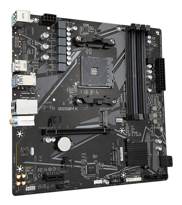 GIGABYTE B550M K motherboard