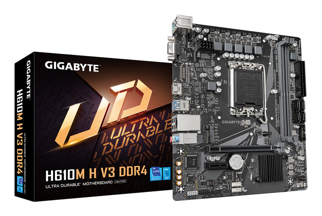 GIGABYTE H610M H V3 DDR4 motherboard