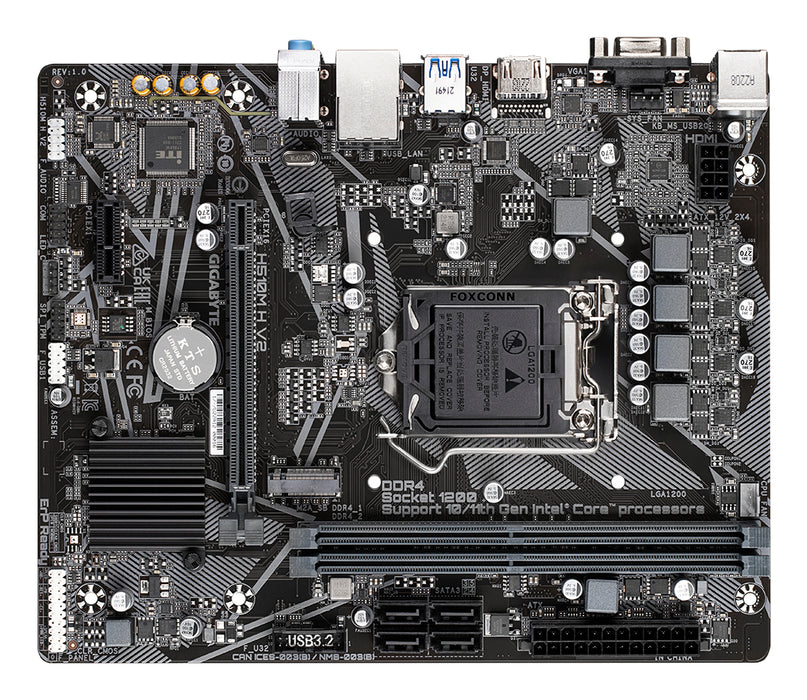 GIGABYTE H510M H V2 motherboard