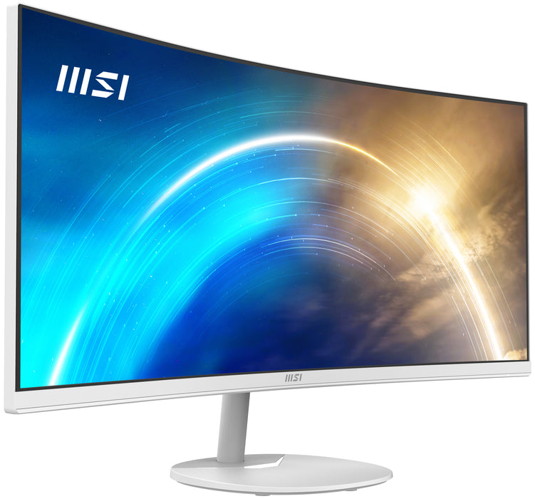 MSI Pro MP341CQ computer monitor 86.4 cm (34") 3440 x 1440 pixels UltraWide Quad HD White