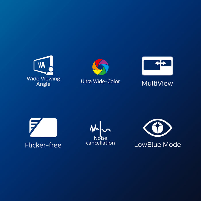 Philips 5000 series 34E1C5600HE/00 computer monitor 86.4 cm (34") 3440 x 1440 pixels 4K Ultra HD LED Black