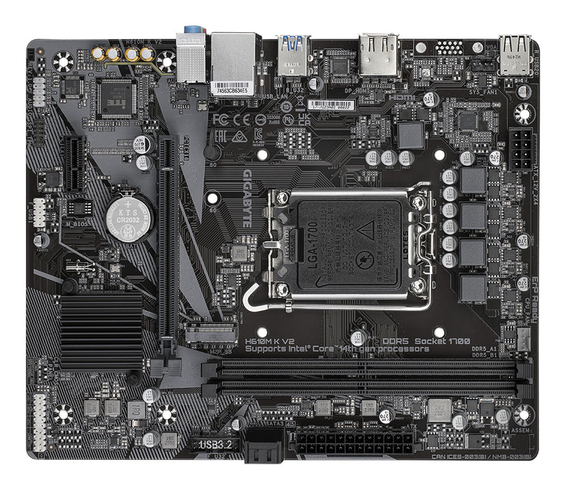 GIGABYTE H610M K V2 motherboard
