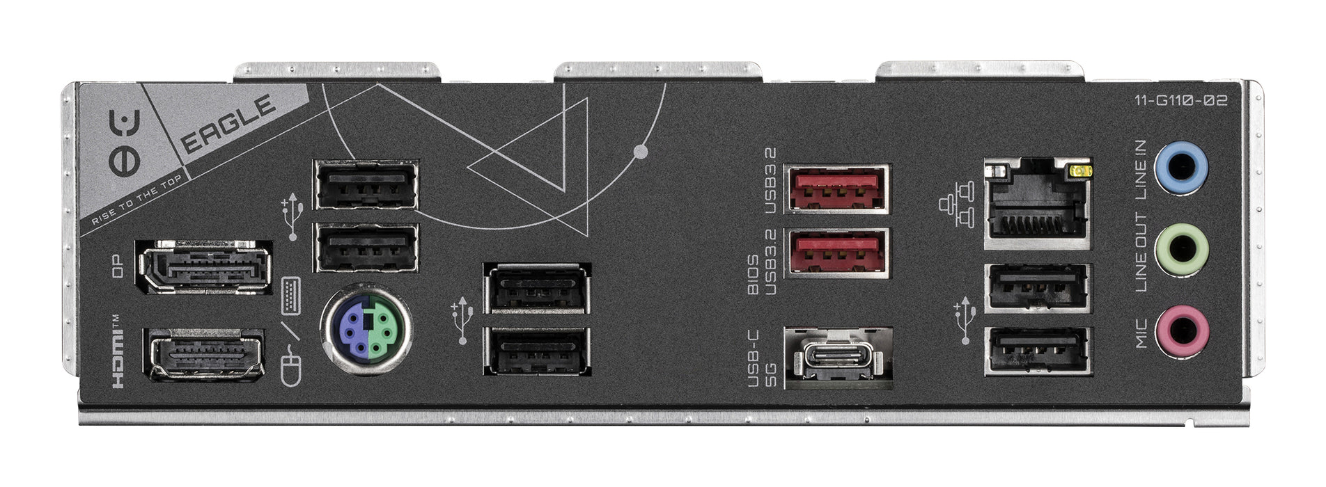 GIGABYTE B650 EAGLE Motherboard - AMD Ryzen 9000 Series CPUs, 12+2+2 Phases VRM, up to 7600MHz DDR5 (OC), 1xPCIe 5.0 + 2xPCIe 4.0 M.2, GbE LAN, USB 3.2 Gen 2