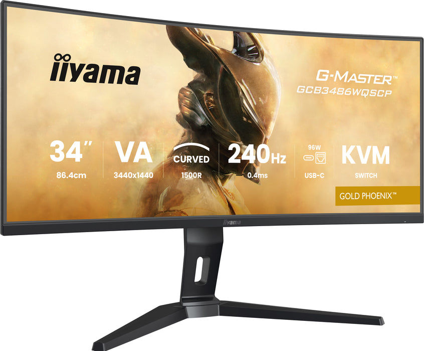 iiyama G-MASTER GCB3486WQSCP-B1 computer monitor