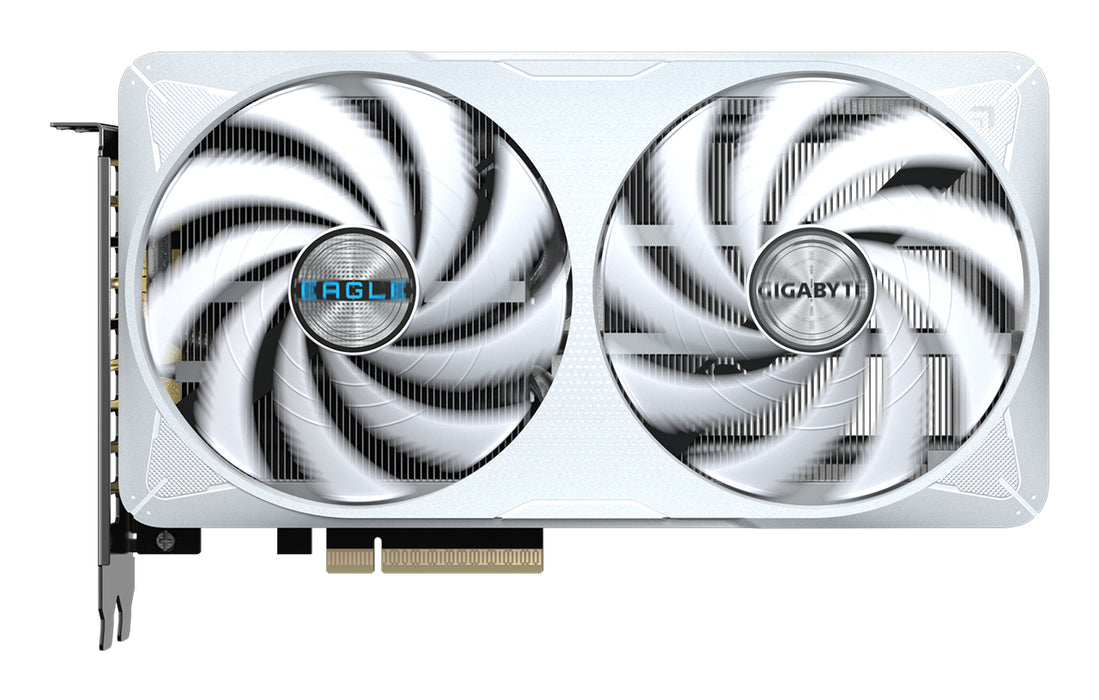 GIGABYTE GeForce RTX 5060 Ti EAGLE OC ICE 16G Graphics Card - 16GB GDDR7, 128bit, PCI-E 5.0, 2617MHz Core Clock, 3 x DisplayPort, 1 x HDMI, GV-N506TEAGLEOC ICE-16GD
