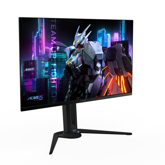 GIGABYTE AORUS FO32U 31.5” UHD Gaming Monitor - 3840 x 2160 (UHD), 165Hz, 0.03ms, 250 cd/m2, FreeSync Premium Pro, DisplayHDR True Black 400, HDMI 2.1, Displayport 1.4