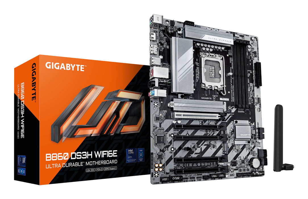 GIGABYTE B860 DS3H WIFI6E motherboard
