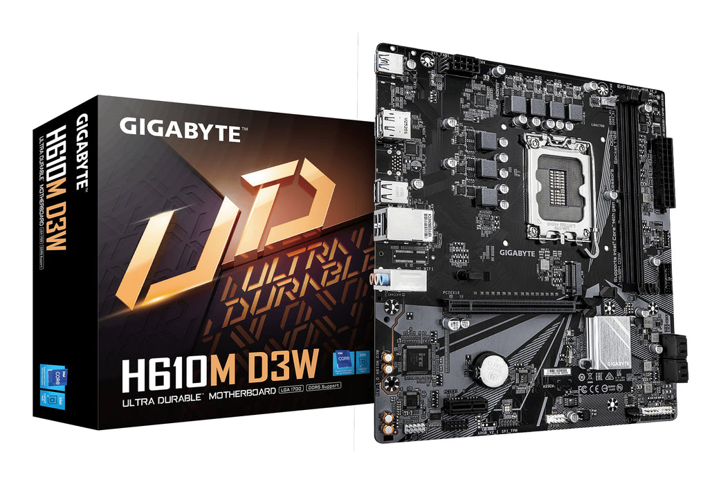 GIGABYTE H610M D3W motherboard