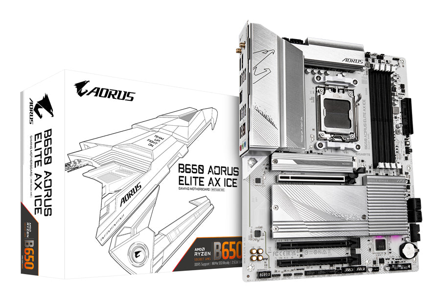 GIGABYTE B650 AORUS ELITE AX ICE motherboard