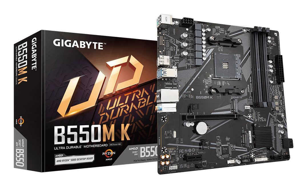 GIGABYTE B550M K motherboard