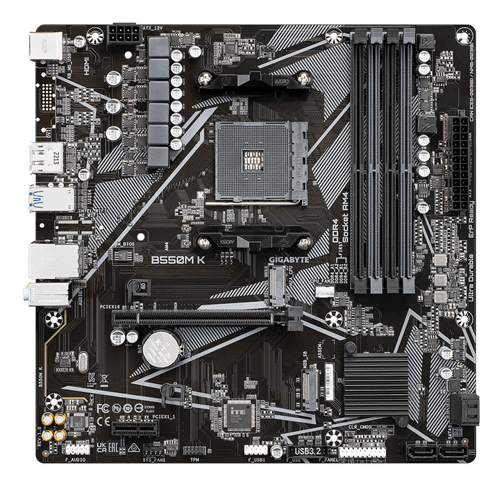 GIGABYTE B550M K motherboard