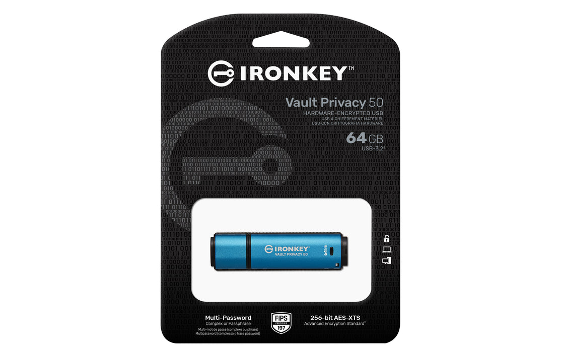 Kingston Technology IronKey Vault Privacy 50 USB flash drive