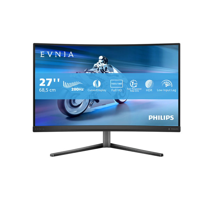 Philips Evnia 5000 27M2C5200W/00 computer monitor 68.6 cm (27") 1920 x 1080 pixels Full HD LCD Grey