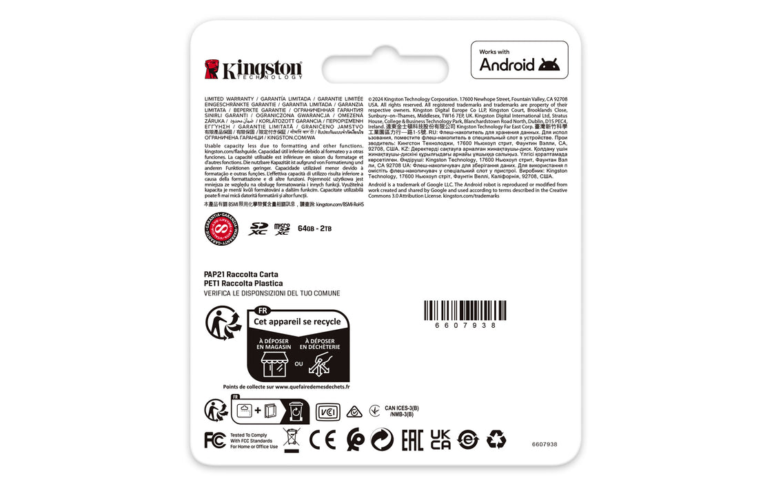 Kingston Technology Canvas Go! Plus