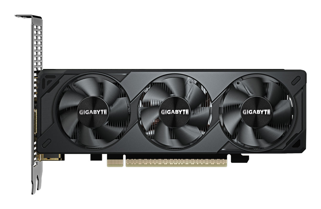 GIGABYTE GeForce RTX 5060 OC Low Profile 8G Graphics Card - 8GB GDDR7, 128bit, PCI-E 5.0, 2512 MHz Core Clock, 3 x DisplayPort, 1 x HDMI, GV-N5060OC-8GL
