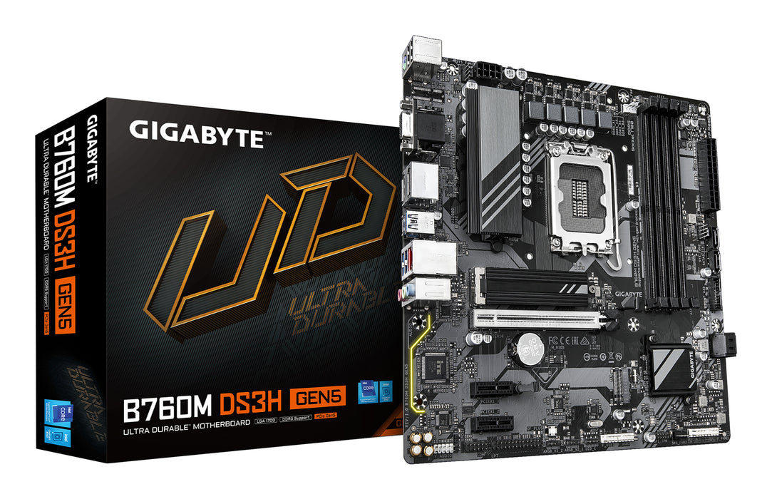 GIGABYTE B760M DS3H GEN5 motherboard