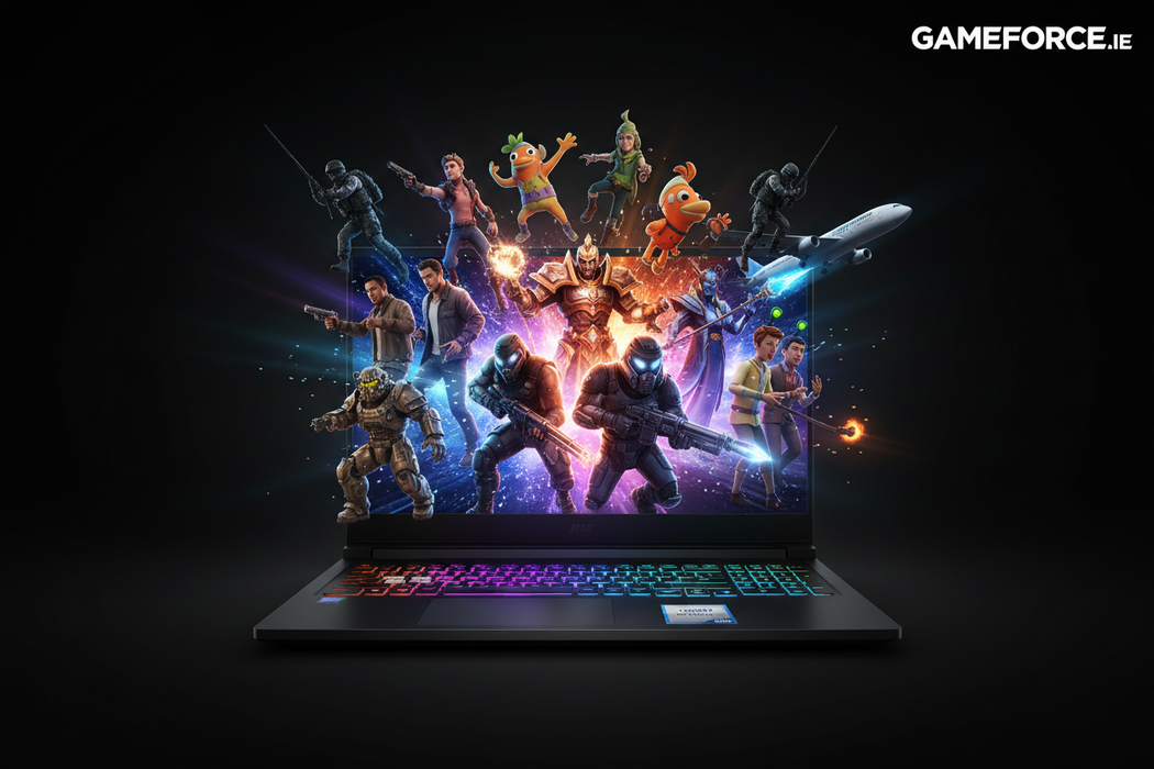 PORTÁTIL PARA JUEGOS GAMEFORCE DE 17,3" CON INTEL CORE i9 Y NVIDIA GeForce RTX 4060 
