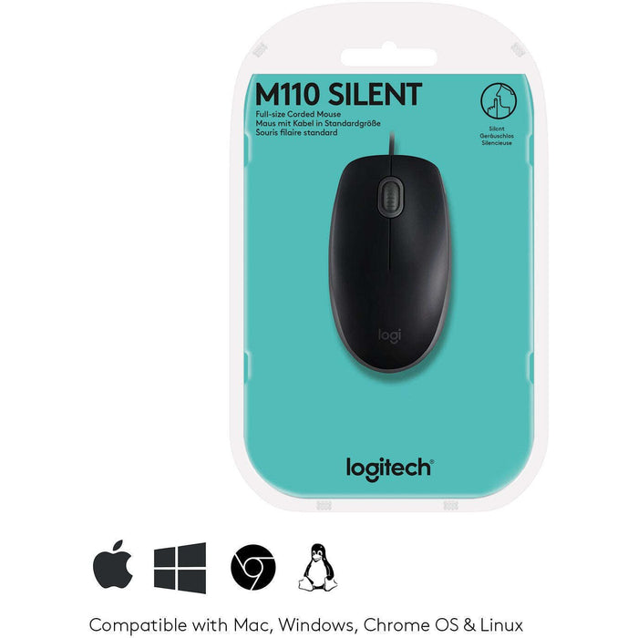 Logitech B110 Silent mouse GAMEFORCE.IE - Custom Gaming PCs - Gameforce.ie Customer Reviews